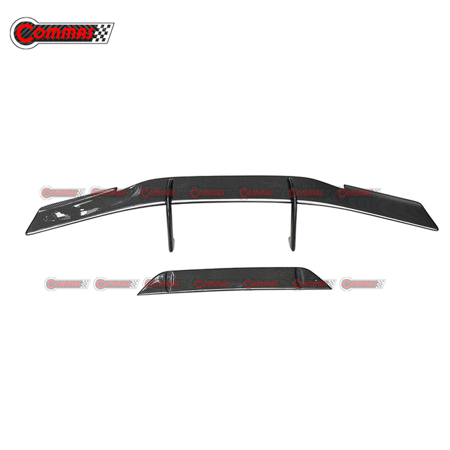 Asa de spoiler traseiro de fibra de carbono estilo Novitec para Lamborghini Huracan Evo
