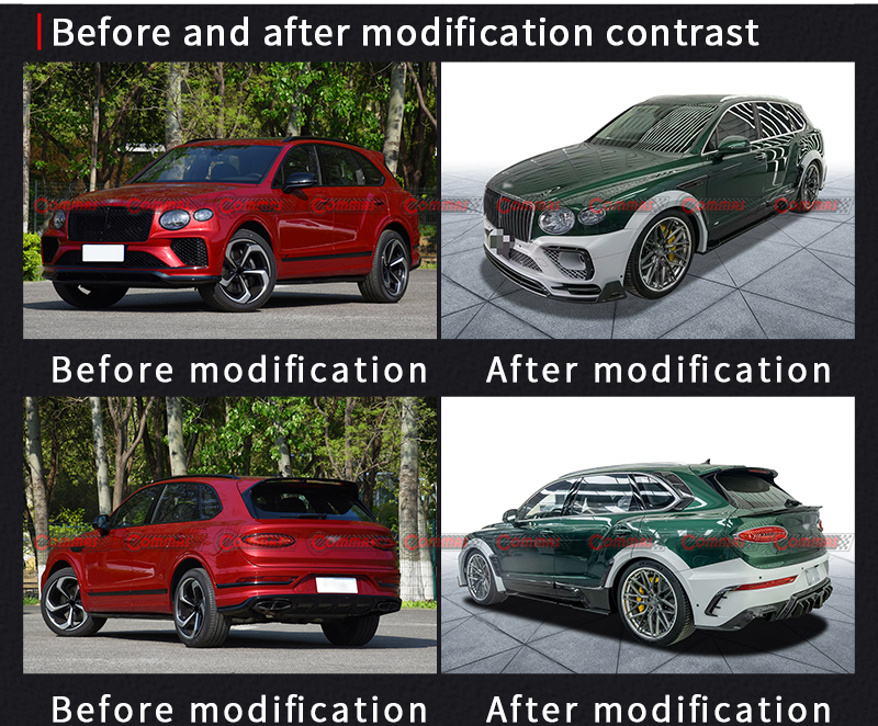 curvado kit de corpo mansory bentayga