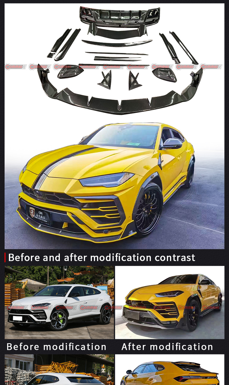 Kit de carroceria estilo Lamborghini Urus Mansory