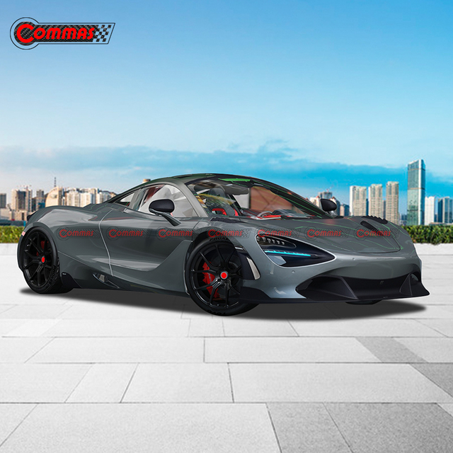Pára-choque dianteiro de fibra de carbono Vorsteiner para Mclaren 720S