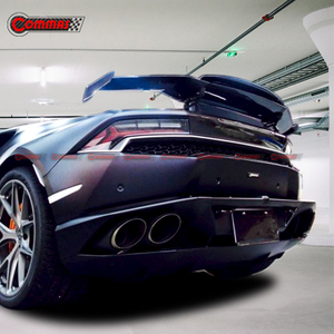 Asa de spoiler traseiro de fibra de carbono estilo MD para Lambroghini Huracan LP610 LP580