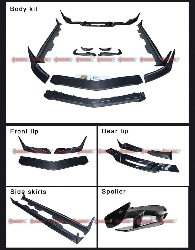 Kit de carroceria rz para mercedes benz amg gt