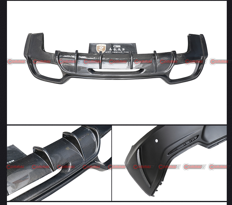 difusor traseiro estilo pd mercedes benz amg gt
