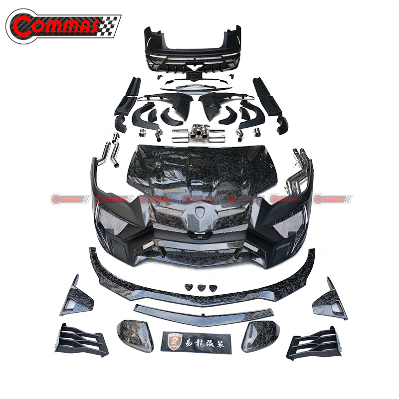 kit de corpo forjado de fibra de carbono lamborghini urus mansory