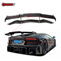 Asa de spoiler traseiro de fibra de carbono estilo DMC LP700 para Lamborghini Aventador