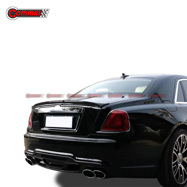 Spoiler traseiro de fibra de carbono 3K Wald Ducklid para Rolls Royce Ghost