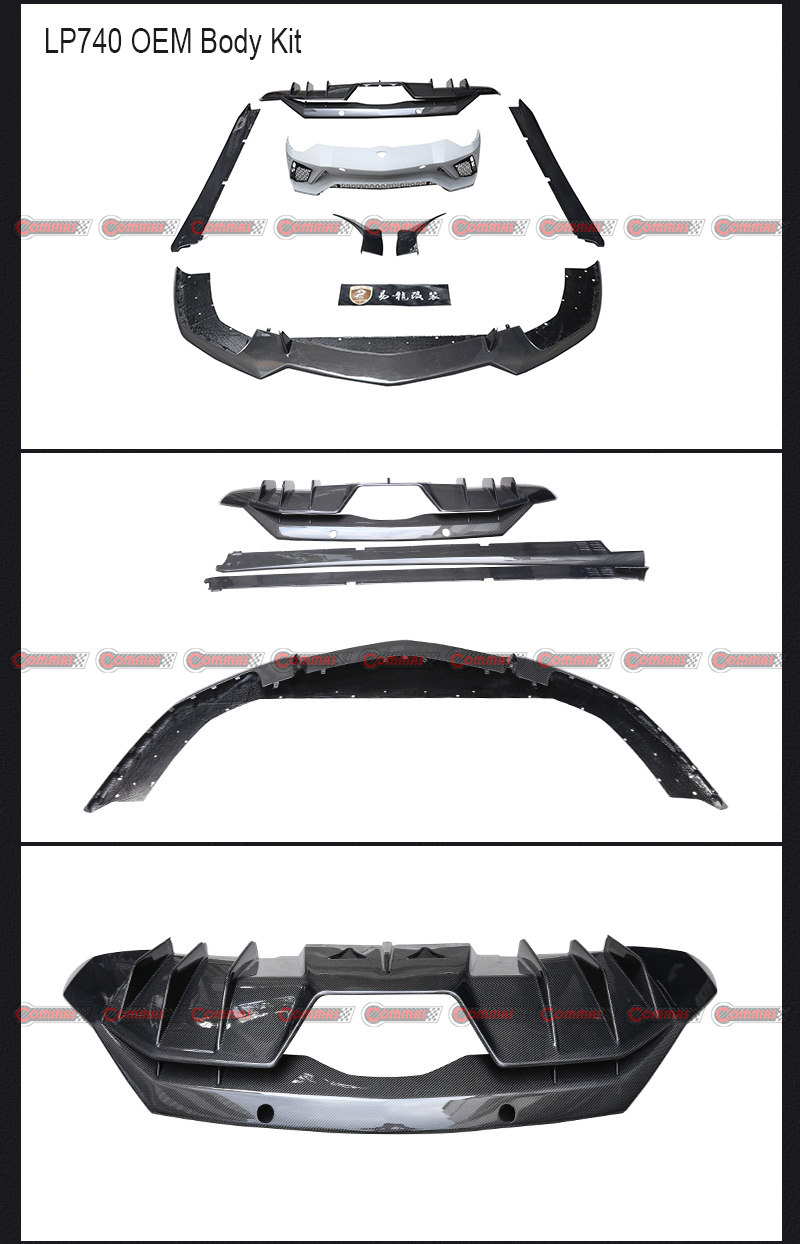 Lamborghini Aventador LP740 kit de carro&ccedil;aria OEM