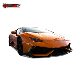 Divisor frontal de fibra de carbono estilo DMC para Lambroghini Huracan LP610