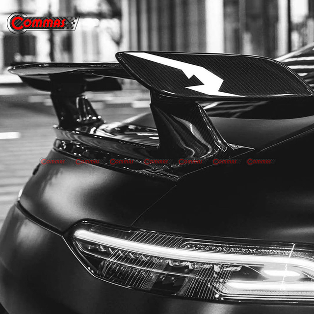 Asa de spoiler traseiro de fibra de carbono estilo GTR para Mercedes Benz AMG GT