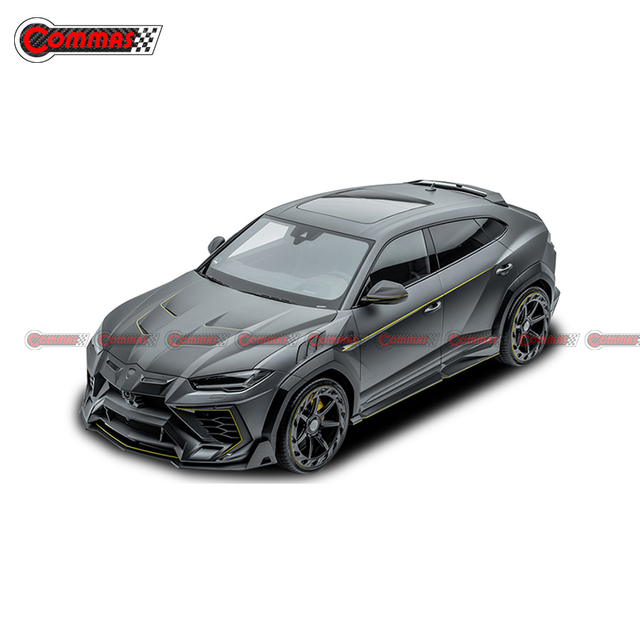 Capô Mansory Fibra de Carbono Cobertura do Motor para Lamborghini Urus
