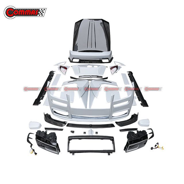 Rolls Royce Ghost antigo para novo kit de carroceria estilo Mansory de 4 gerações