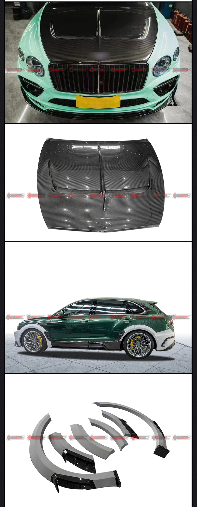 curvado kit de corpo mansory bentayga