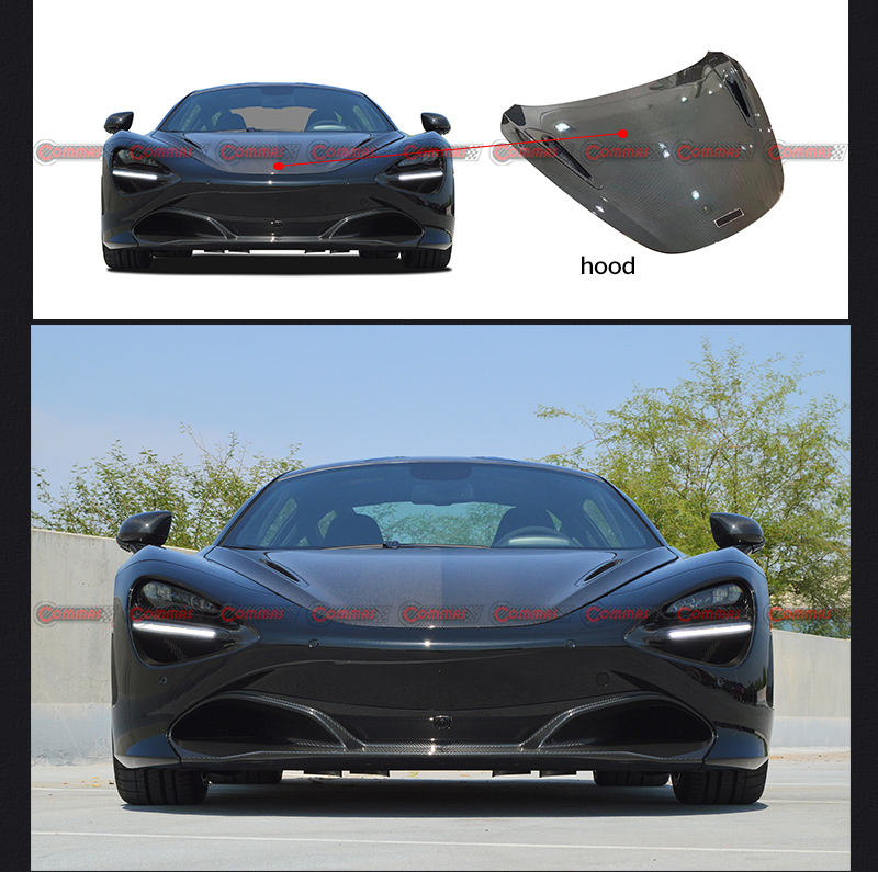 Cap&ocirc; de carbono para Mclaren 720S