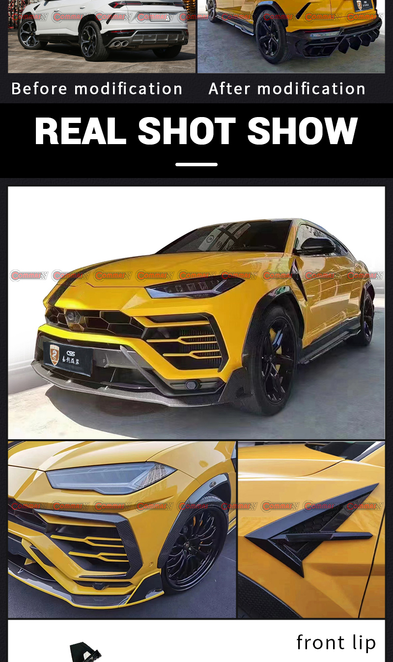Kit de carroceria estilo Lamborghini Urus Mansory
