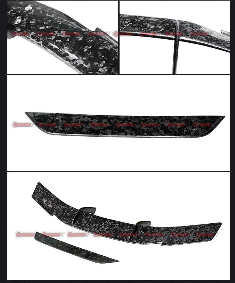 Asa traseira de fibra de carbono seca Lamborghini Huracan Lp610