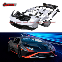 Kit de corpo de fibra de carbono seco estilo STO para Lambroghini Huracan