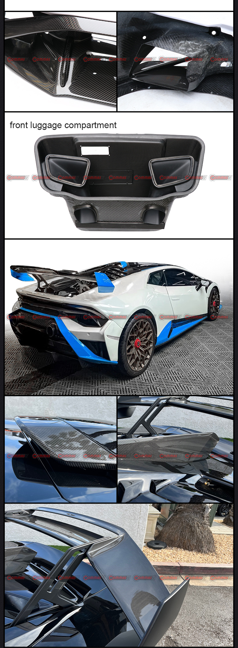 kit de corpo lambroghini huracan