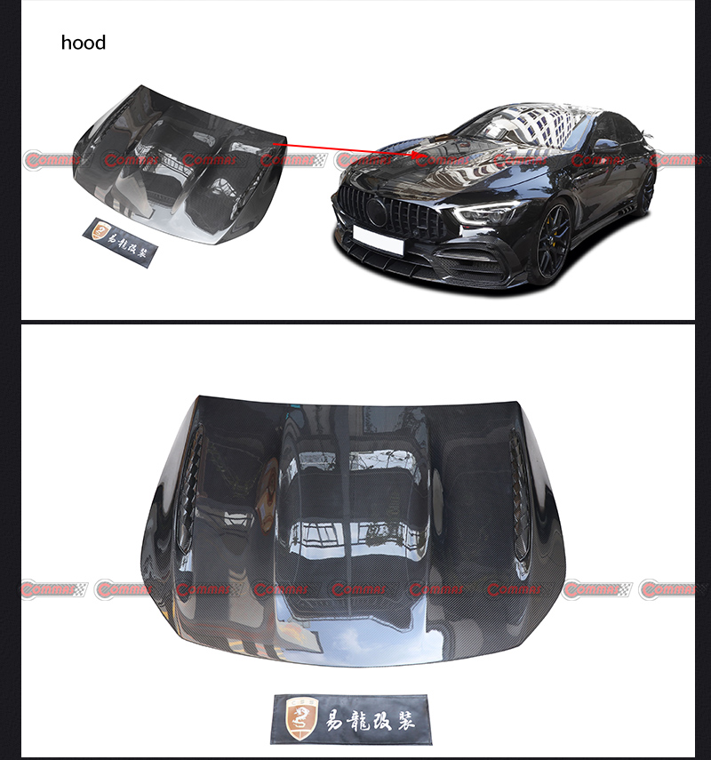 tampa do motor topcar mercedes benz amg gt