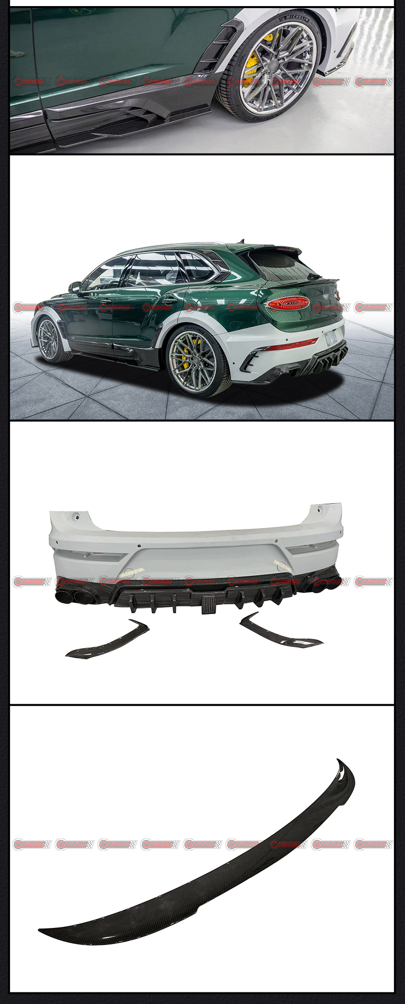 curvado kit de corpo mansory bentayga