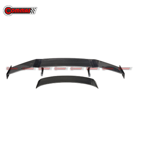 Spoiler de asa traseira de dois andares de fibra de carbono Mad Style para Lamborghini Huracan Lp610 Lp580