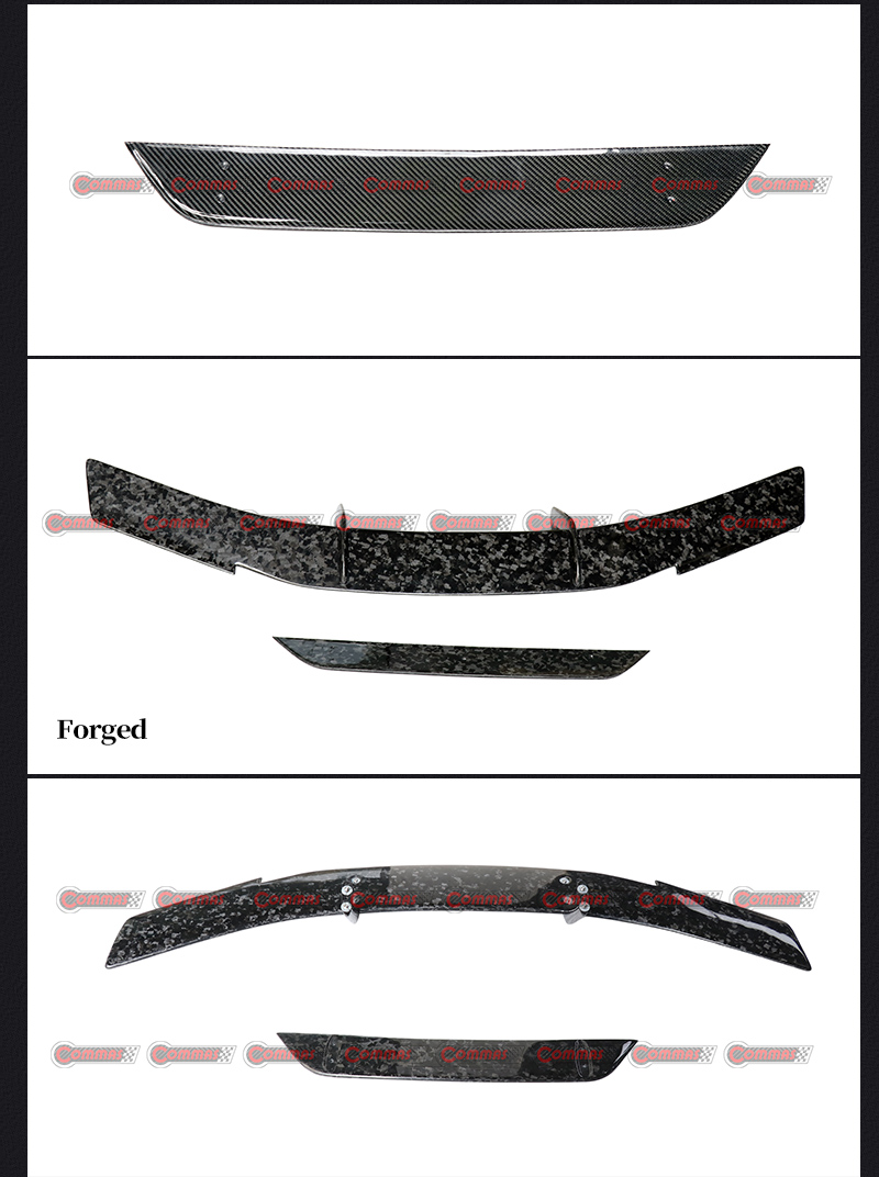 Asa traseira de fibra de carbono seca Lamborghini Huracan Lp610