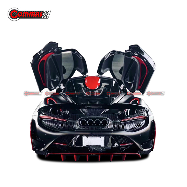 Atualize para spoiler traseiro de fibra de carbono 765LT para Mclaren 720S