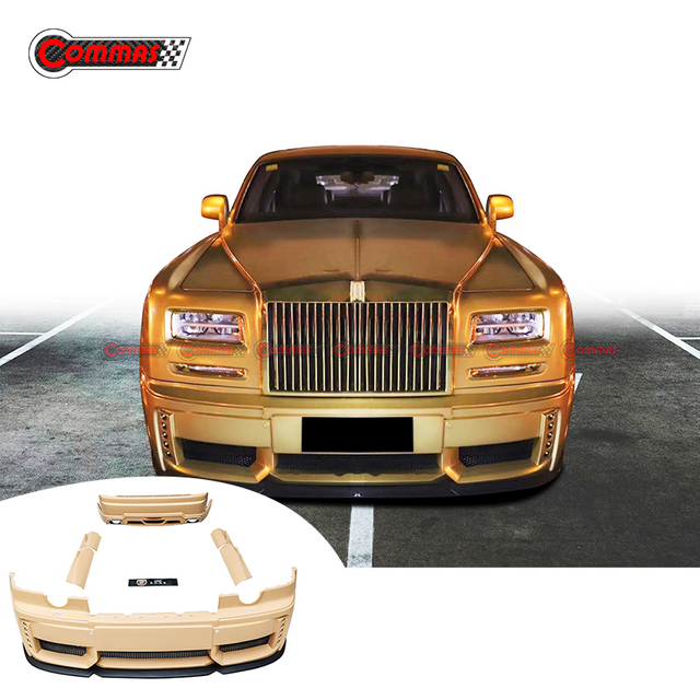 Kits de carroceria de fibra de vidro estilo Wald para Rolls Royce Phantom 2004-2012