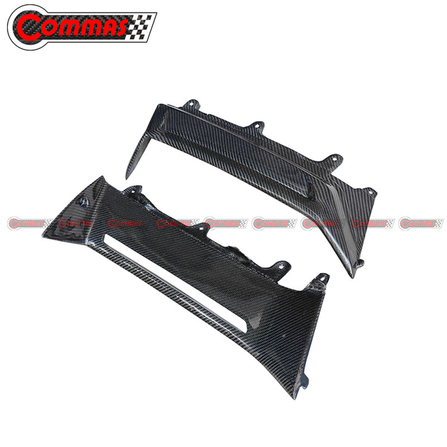 Novitec Style Fibra de Carbono Pára-lama Traseiro Saída de Ar Lateral Aberturas de Entrada Para Lamborghini Aventador Lp700