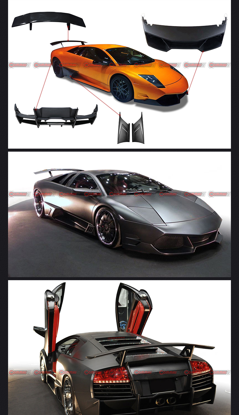 kit de carroceria estilo v&eacute;u lambroghini mercielago