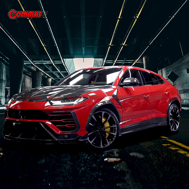 Capa de motor de fibra de carbono estilo Topcar para Lambroghini URUS