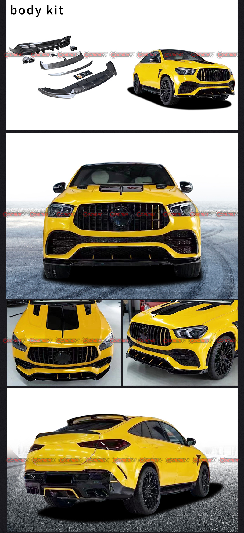 kit de carroceria larte mercedes benz