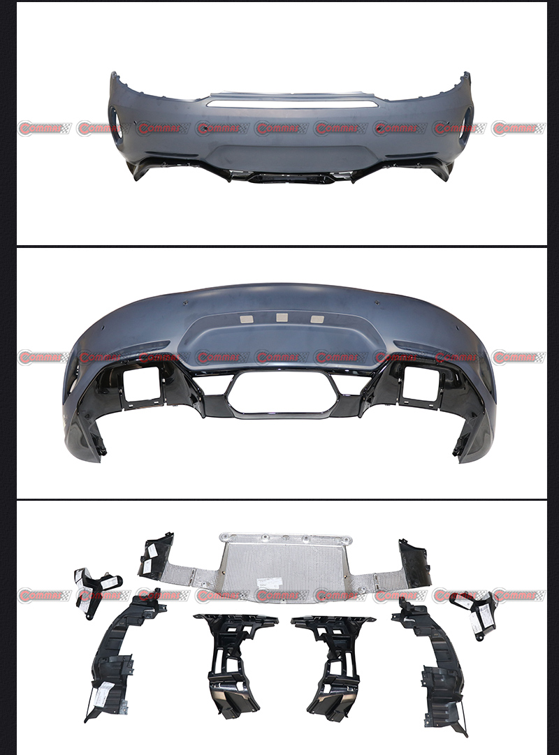 p&aacute;ra-choque traseiro estilo gtr mercedes benz amg gt