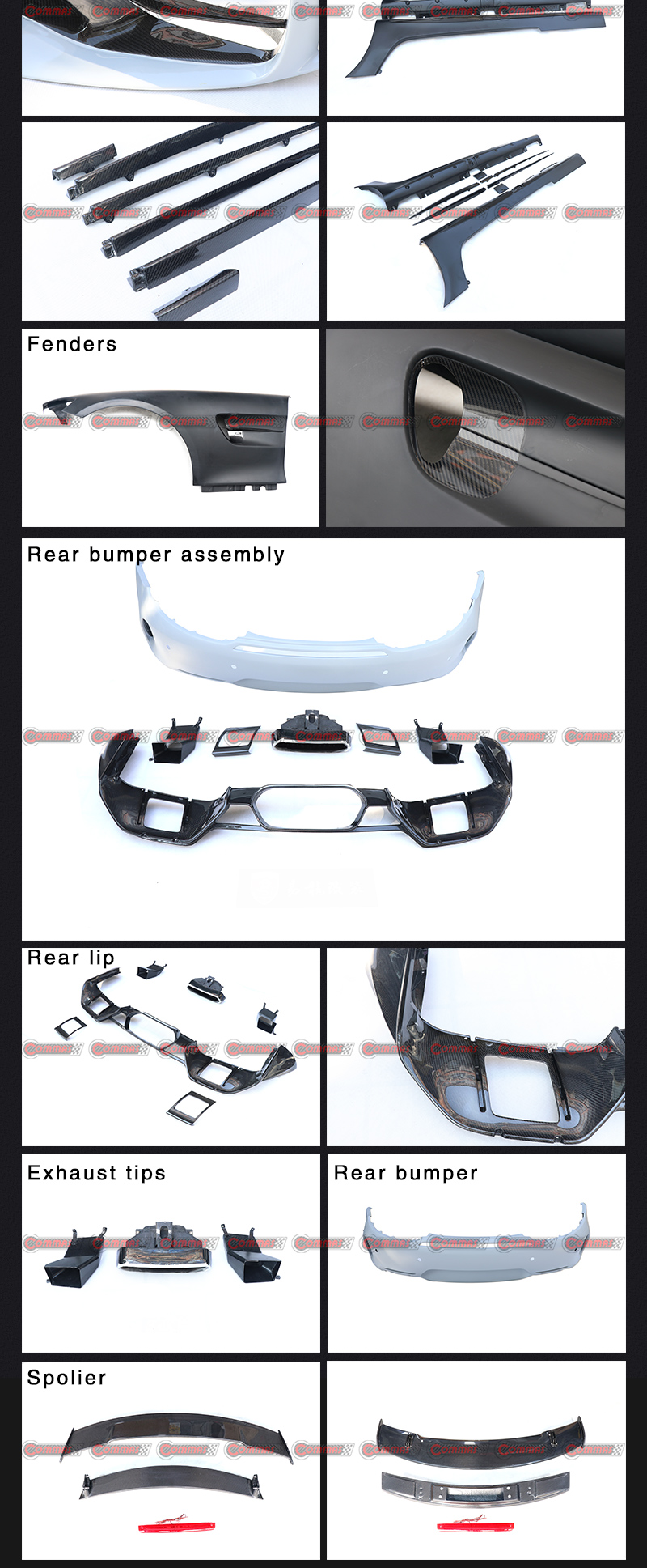 Bodykit estilo gtr para amg gt