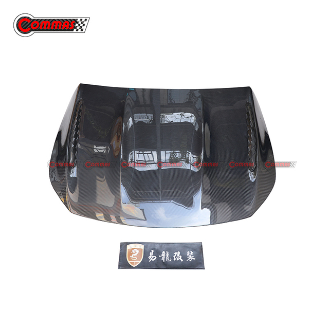 Capa de motor de fibra de carbono estilo Topcar para Mercedes Benz AMG GT50 GT53 GT63