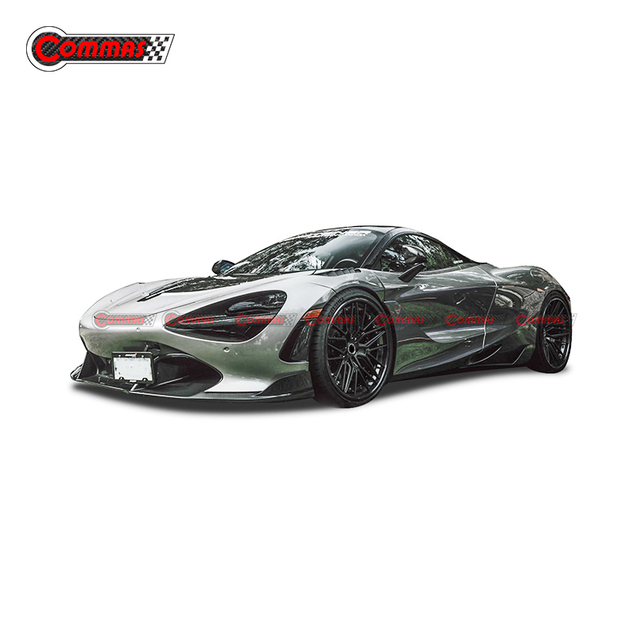 Saias laterais de fibra de carbono forjada Vorsteiner para Mclaren 720S