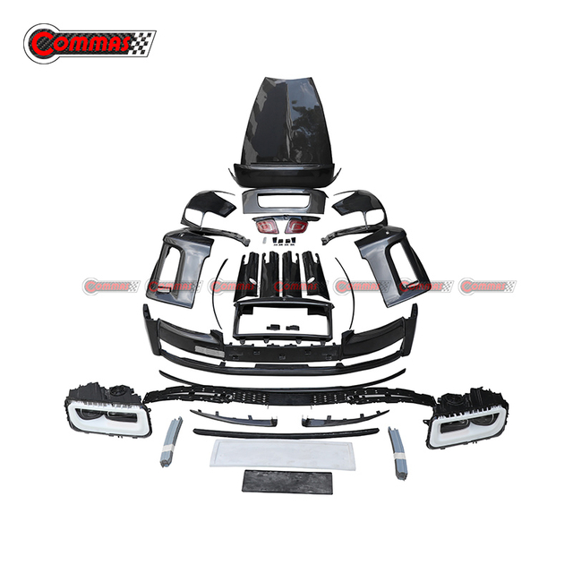 Kits de corpo de fibra de carbono de atualização de facelift Phantom 8 para Rolls Royce Phantom Ⅵ-Ⅶ 2020