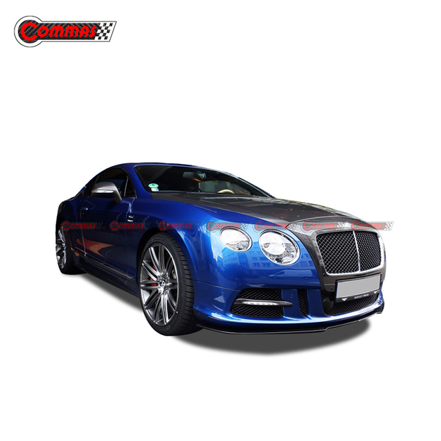 Kit de corpo pequeno de fibra de carbono estilo Mansory para Bentley GT Continental 2015