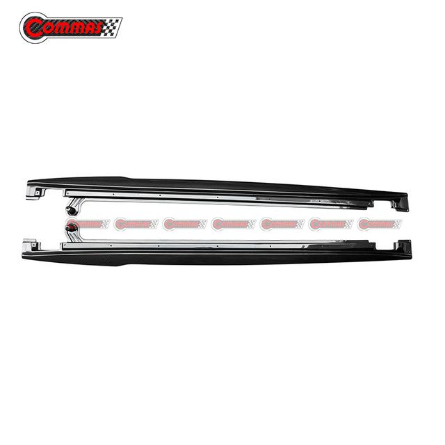 Saias laterais de fibra de carbono para Bentley Continental GT 2020 edição limitada 